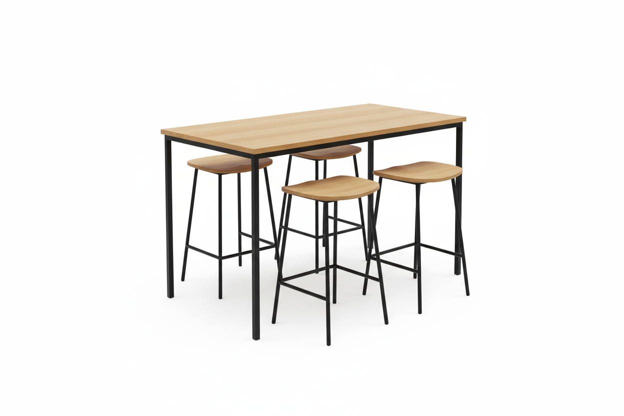 Mesas de Cocina con Taburetes