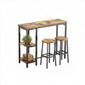 Mesa de Bar Industrial con Taburetes