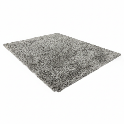 Alfombra Shaggy Gris