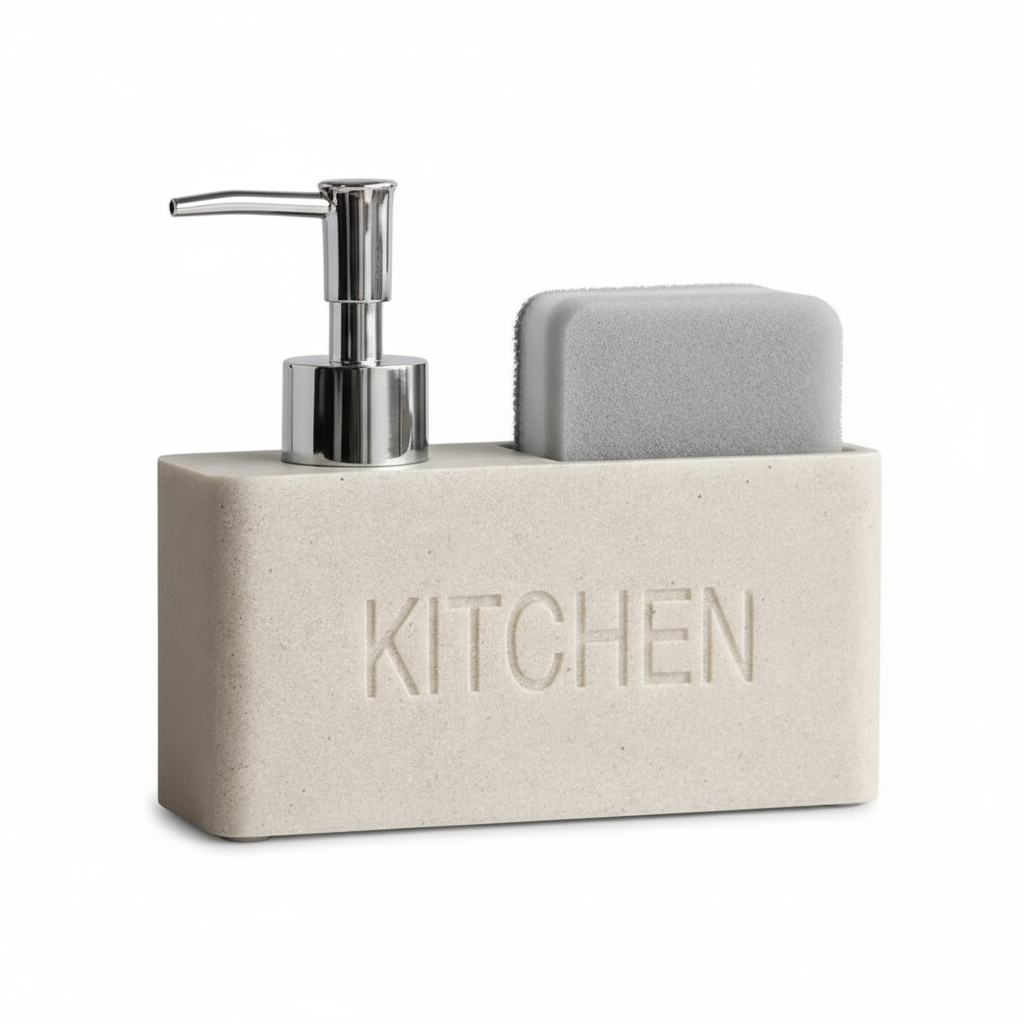 Dispensador Beige - Vista lateral