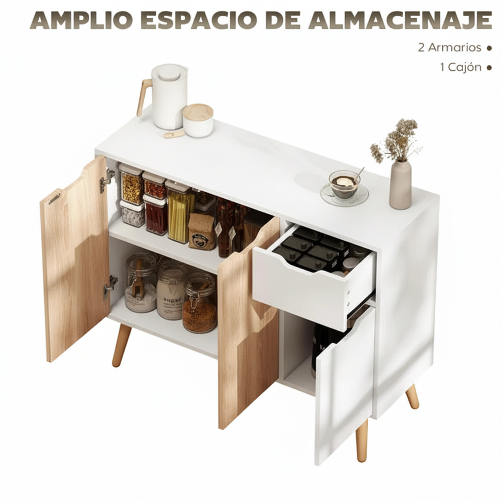 Aparador - Espacio de almacenaje