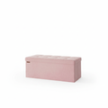 Baúl Plegable Rosa con Almacenaje 131L