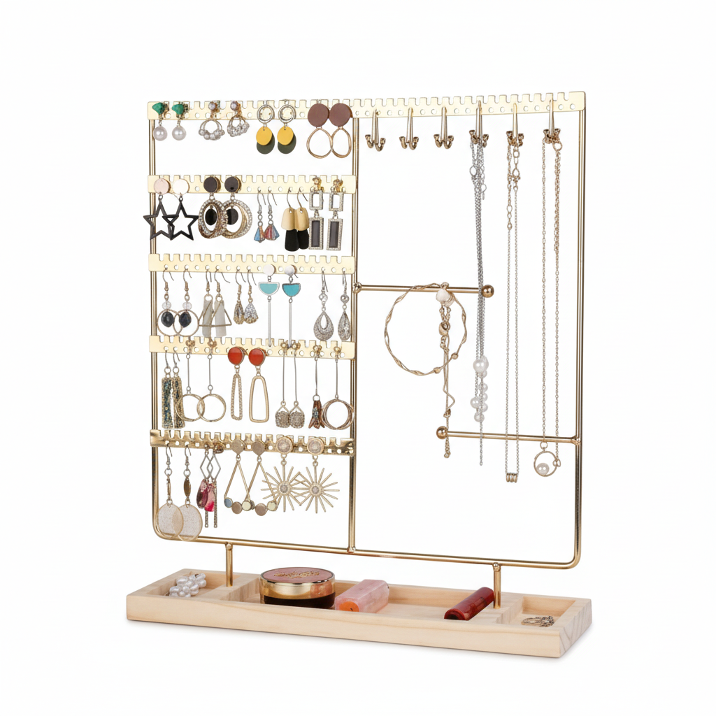 Organizador de Joyas – Dorado