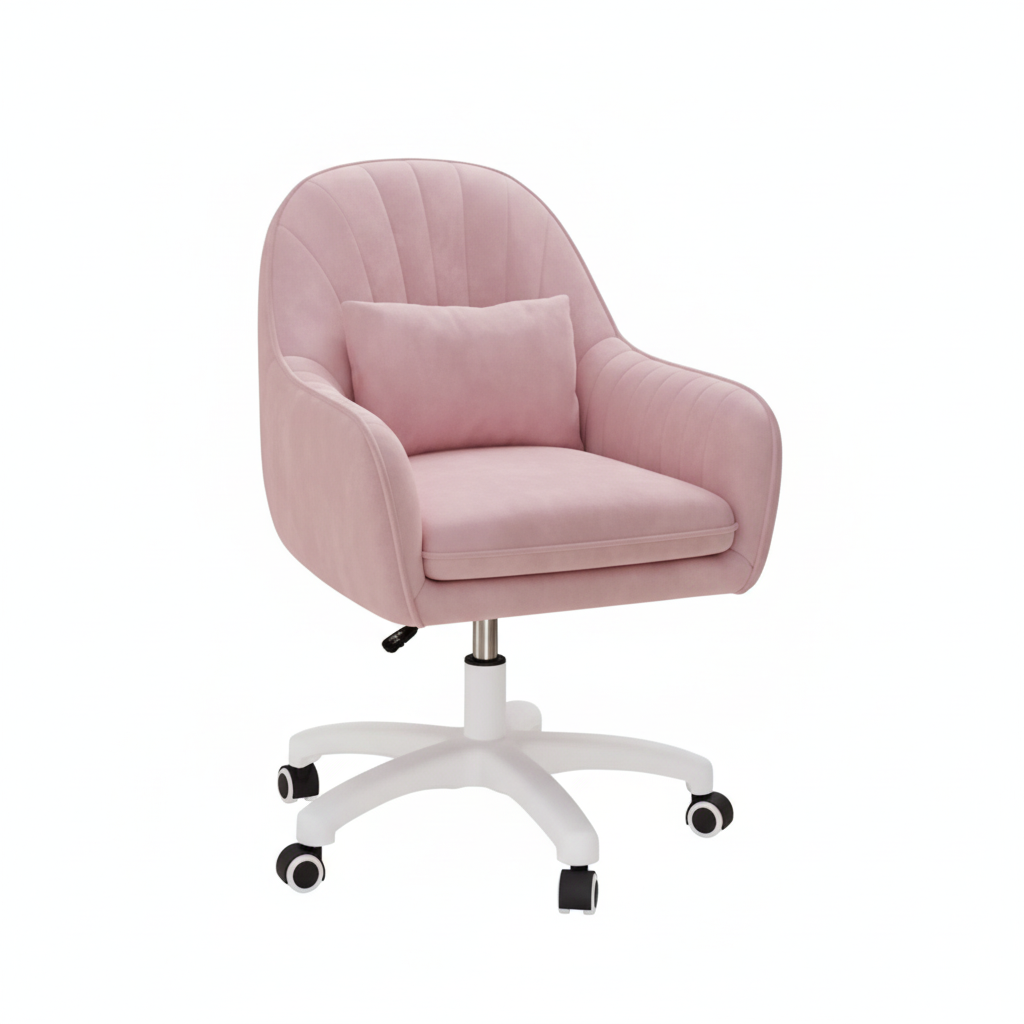 Silla de Escritorio Rosa