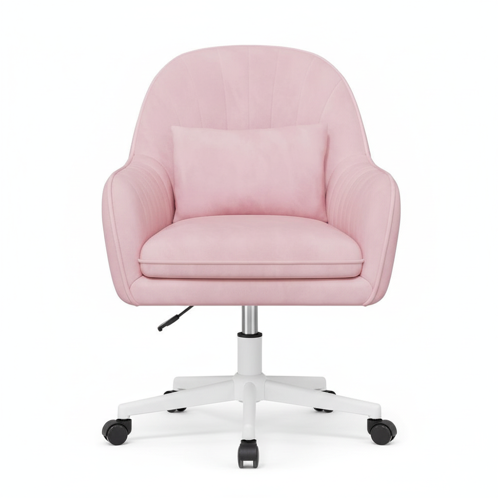 Silla de Escritorio Rosa