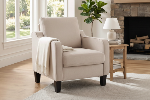 Butaca Beige Lino