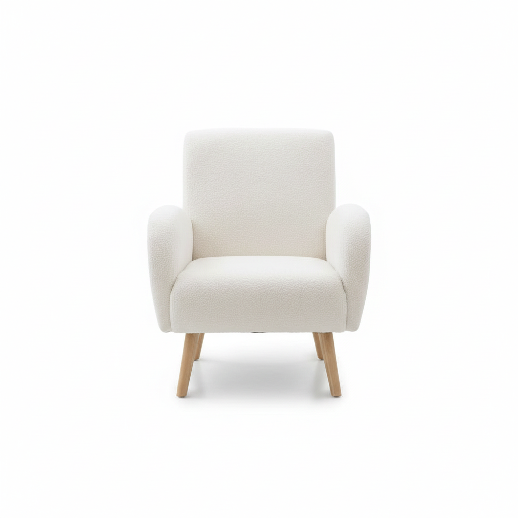 Sillón Boucle Blanco