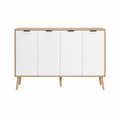Aparador Nórdico Blanco 4 Puertas